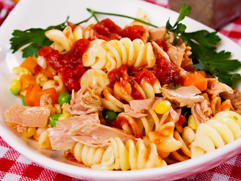 Макарони із запеченими овочами. Рецепт Макарони із запеченими овочами. Рецепт