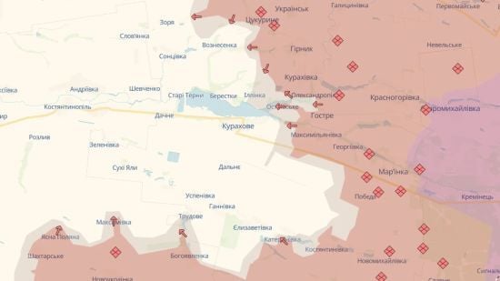 Росіяни вже на підступах до Курахового - DeepState