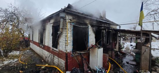 Страшна трагедія: пожежа на Харківщині забрала життя 5 людей, з них – 4 дитини