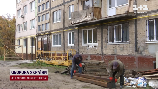 Відновлення будинку після ракетного удару: у Києві спалахнув скандал