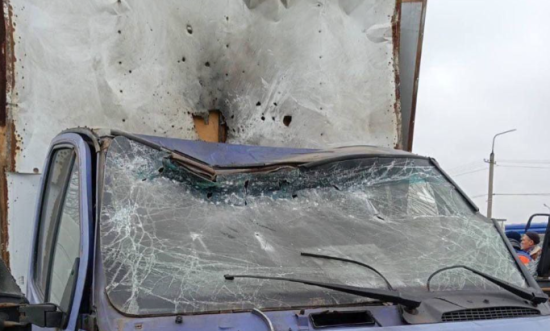 Росія вдарила FPV-дроном по автівці, яка розвозила хліб на Запоріжжі