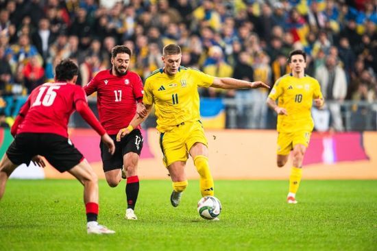 Грузія – Україна: оприлюднено стартові склади на матч Ліги націй