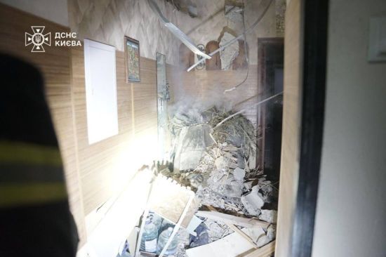 Удар по Києву: з'явилися фото наслідків атаки