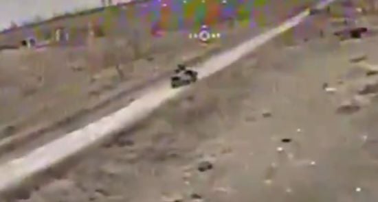 Українські бійці показали знищення логістики ворога (відео)