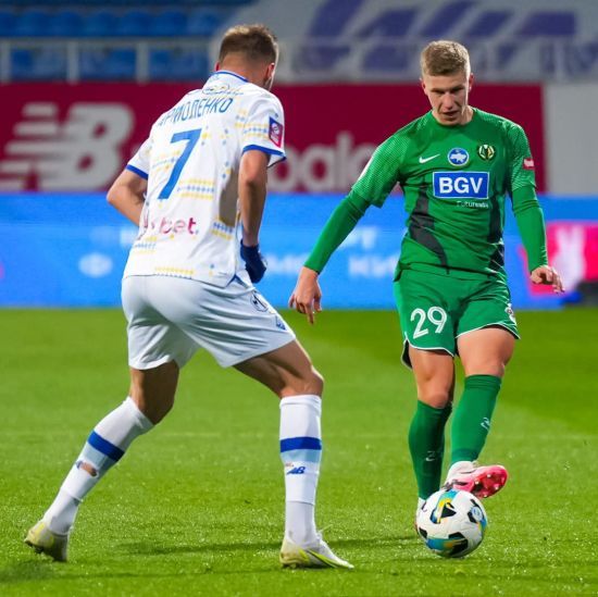 "Динамо" у більшості втримало перемогу над "Поліссям" та повернуло собі лідерство в УПЛ (відео)