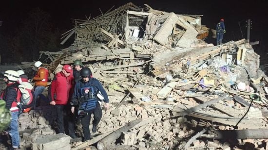 Ракетний удар по Харкову: один поліцейський загинув та 26 отримали поранення