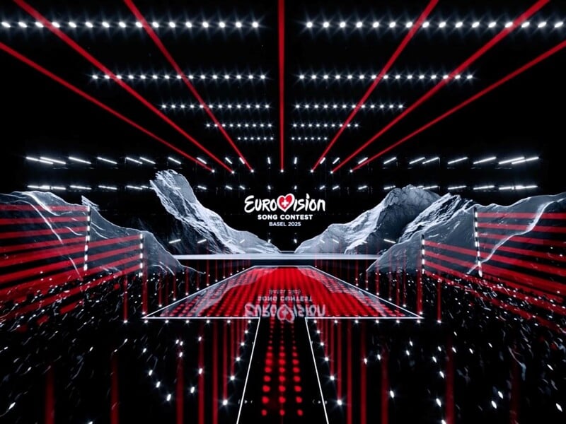 Організатори "Євробачення 2025" показали, якою буде сцена конкурсу у швейцарському Базелі. Фото