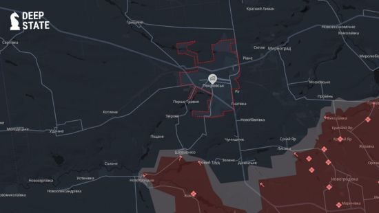 Де є просуванян ворога на Донеччині: мапа DeepState