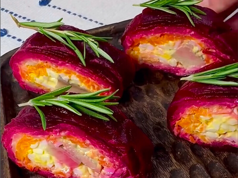 Здивуйте гостей за новорічним столом суші "Оселедець під шубою". Легкий рецепт