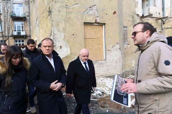 "Настав час для всього Заходу повірити у власну силу": Туск у Львові зробив важливу заяву про Україну