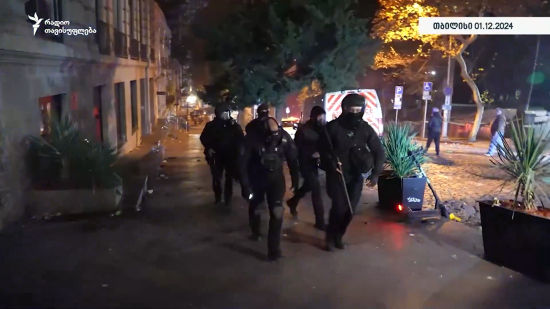 У Грузії поліція, ймовірно, застосувала гумові кулі проти протестувальників: відео