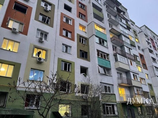 Атака "Шахедами" по Харкову. з'явилися фото наслідків