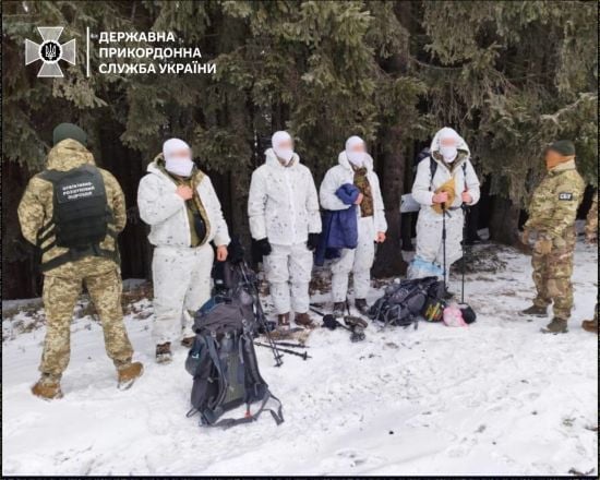 ДПСУ на Святвечір затримала ухилянтів біля кордону з Румінією