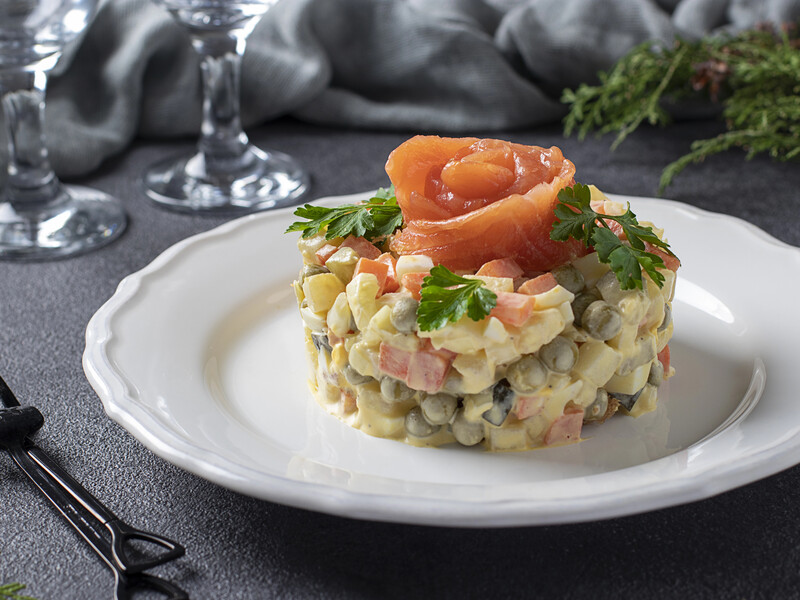 Додайте це замість ковбаси або м'яса у салат "Олів'є". Рецепт до новорічного столу