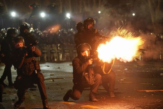 Майдан у Грузії: вперше за кілька ночей учасників протесту розігнав спецназ