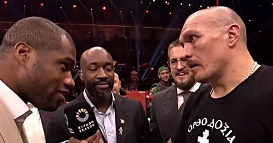 "Не очікував": промоутер засудив нахабний вчинок Дюбуа після реваншу Усик – Ф'юрі (відео)