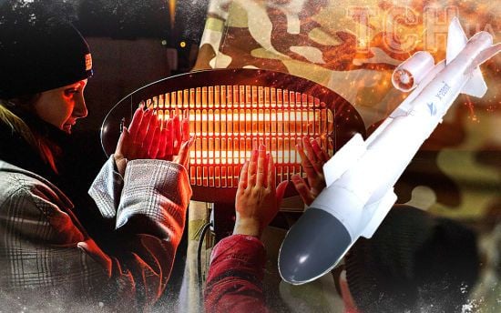 Через атаку РФ без тепла опинилися жителі трьох областей України