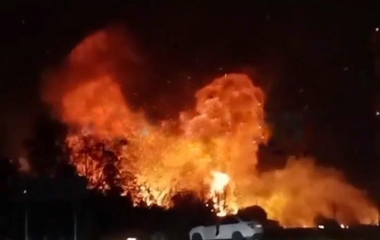 Безпілотники атакували нафтобазу у Смоленській області РФ (відео)