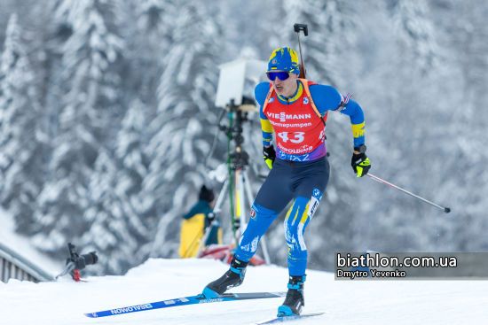 Українець – за крок до п'єдесталу: результати першої особистої гонки сезону Кубка світу з біатлону