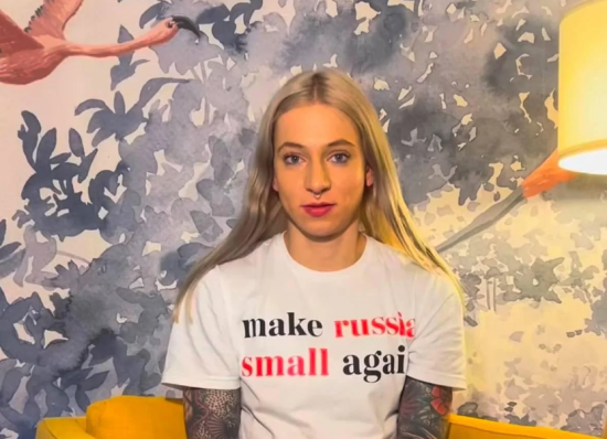 Литовську спортсменку дискваліфікували на чемпіонаті світу через футболку "Make russia small again"