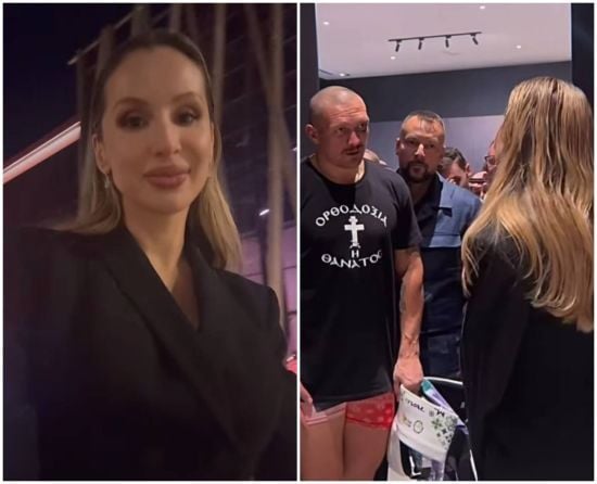 Лобода неочікувано зустрілася з Усиком після бою з Ф'юрі і показалася з трофеєм: "Ми перемогли"