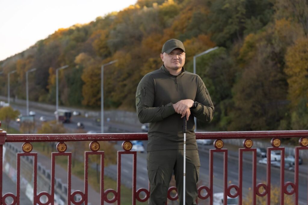 Охтирчанка та незрячий ветеран-блогер Віталій Верес презентували музичне відео «Мрія моя»