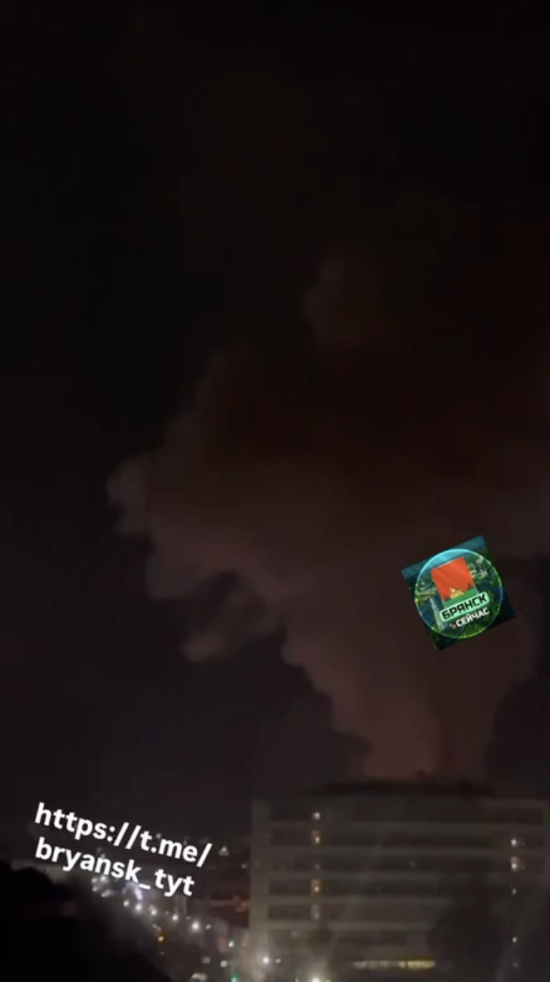 Вибухова ніч у РФ: естафета від рязанського НПЗ переходить до брянського заводу