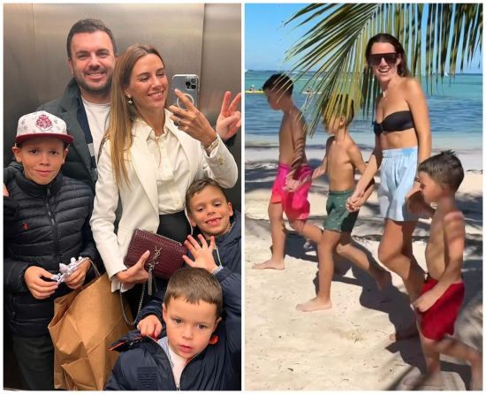 Дружина Решетніка розкрила, куди прилетіла з дітьми після проблем на кордоні: "Інший бік світу"