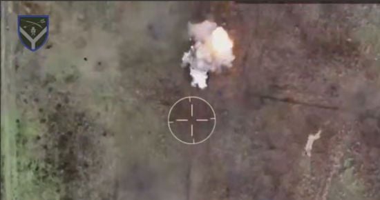 Українські бійці привітали окупантів із Новим роком (відео)