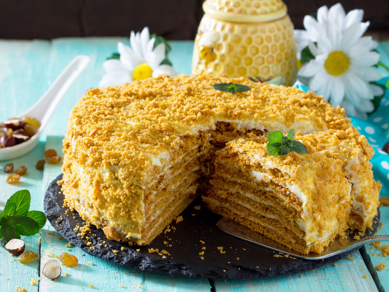 Приготуйте торт медівник на сковороді. Рецепт Приготуйте торт медівник на сковороді. Рецепт