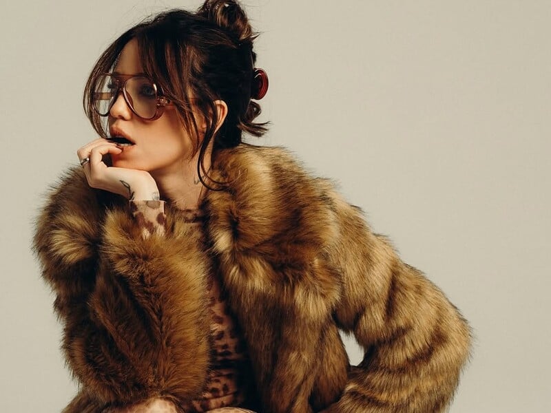 Дорофєєва показала, як поєднала леопардовий принт і хутро