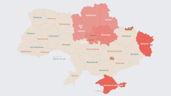 У деяких областях повітряна тривога: окупанти запустили "Шахеди"