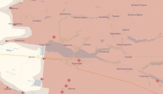 Втрата Курахового: у DeepState оцінили ситуацію, яка склалася