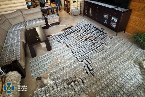 Вся підлога встелена доларами: СБУ затримала головного психіатра ЗСУ