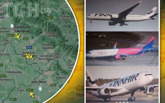 Над Україною помітили аж три пасажирських літаки: куди летіли