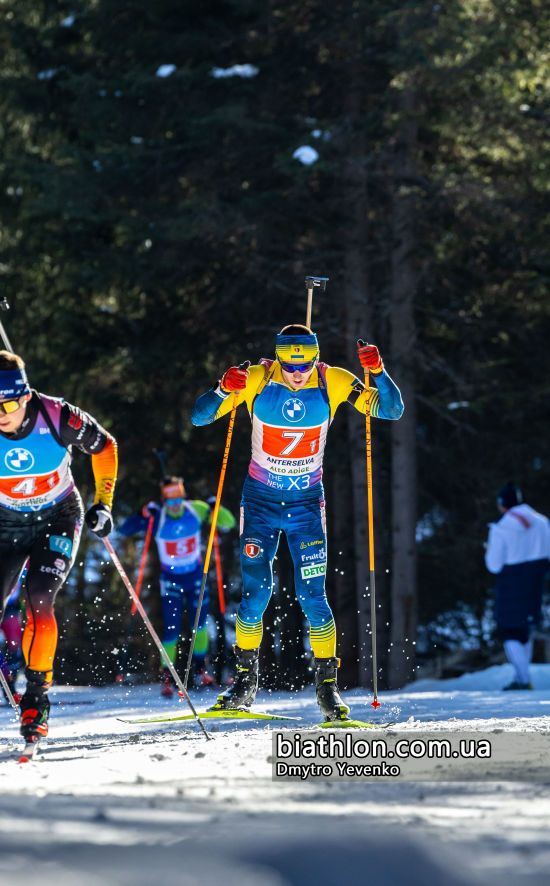 Підручний не фінішував: результати чоловічого персьюту на Кубку світу з біатлону в Антгольці