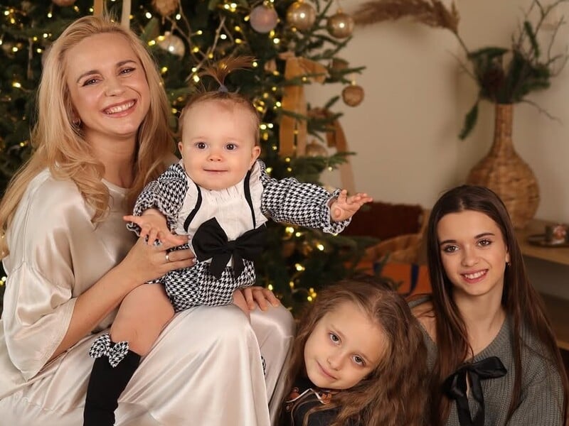 Ребрик показала, як її донька вперше вимовила: "Тато"