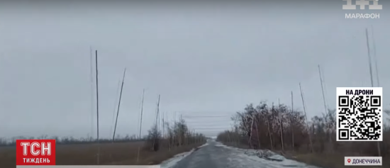 РФ спорудила сітчастий тунель над дорогою між Бахмутом та Часовим Яром – репортаж з фронту