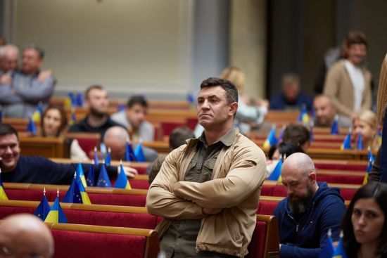 "Довгоочікуване" повернення: Тищенко з'явився у Верховній Раді (фото)