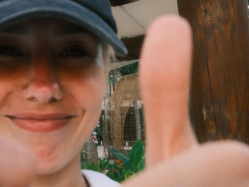 Квіткова знялася в мініатюрному бікіні