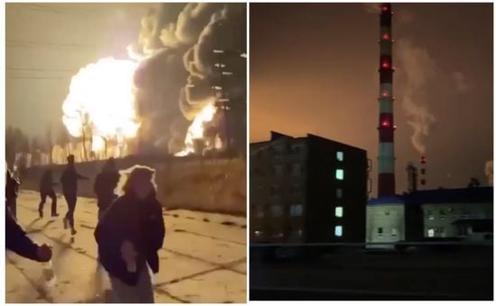 Атака на Рязань та Брянськ: яскраві відео, куди "прилетіло"