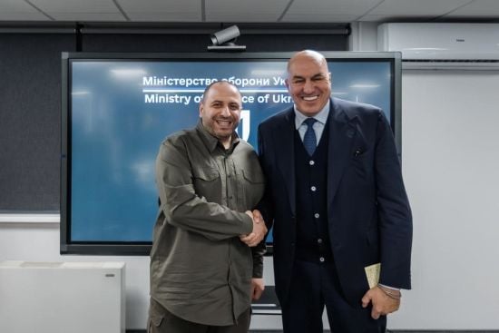 Сучасне озброєння від Італії: Умєров повідомив подробиці про пакет військової допомоги для України