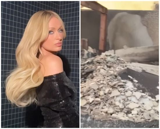 Періс Гілтон приїхала до Лос-Анджелесу й шокувала відео свого вщент зруйнованого дому після пожежі