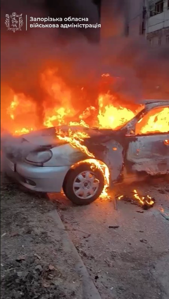 Ворог вдарив по Запоріжжю: є жертва, відео наслідків