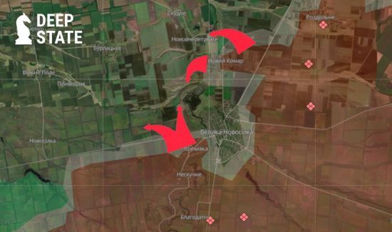 Ворог намагається оточити Велику Новосілку: подробиці