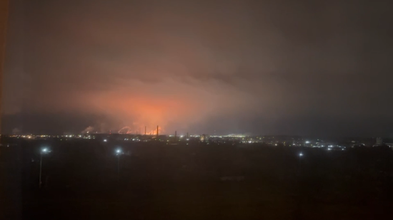 У Рязані дрони атакували нафтобазу та військовий аеродром: відео