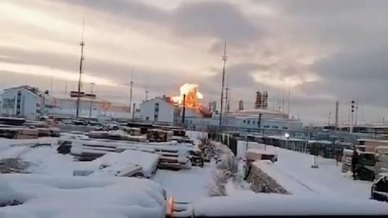 Стало відомо, хто здійснив атаку на російський термінал Усть-Луга: відео