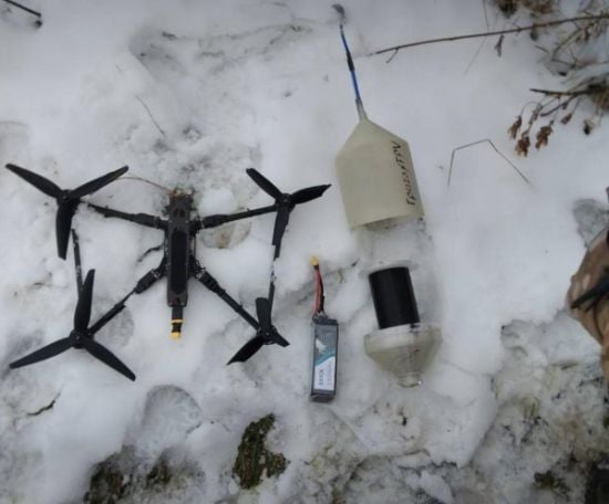 Росіяни використовують нові дрони з оптоволоконними кабелями, які складно знешкодити