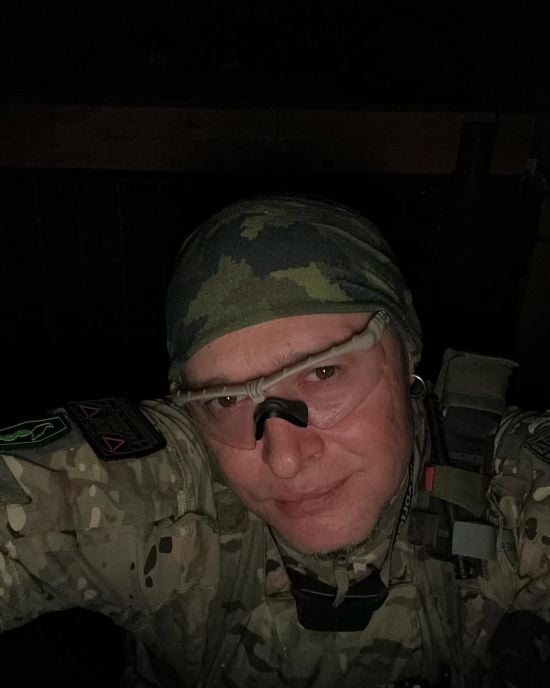 Андрій Хливнюк зустрів Новий рік на фронті і розкрив, на якому напрямку служить