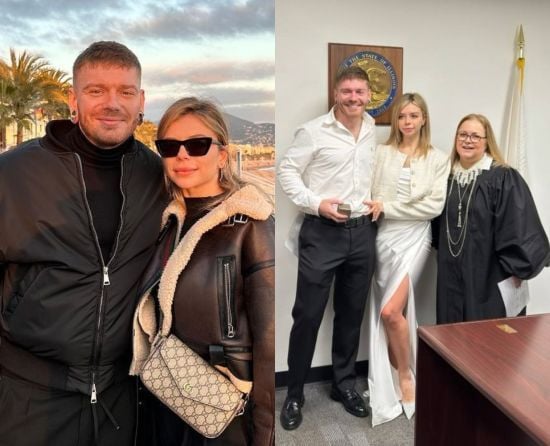 Олександр Кривошапко одружився втретє та показав, яким було його весілля в США